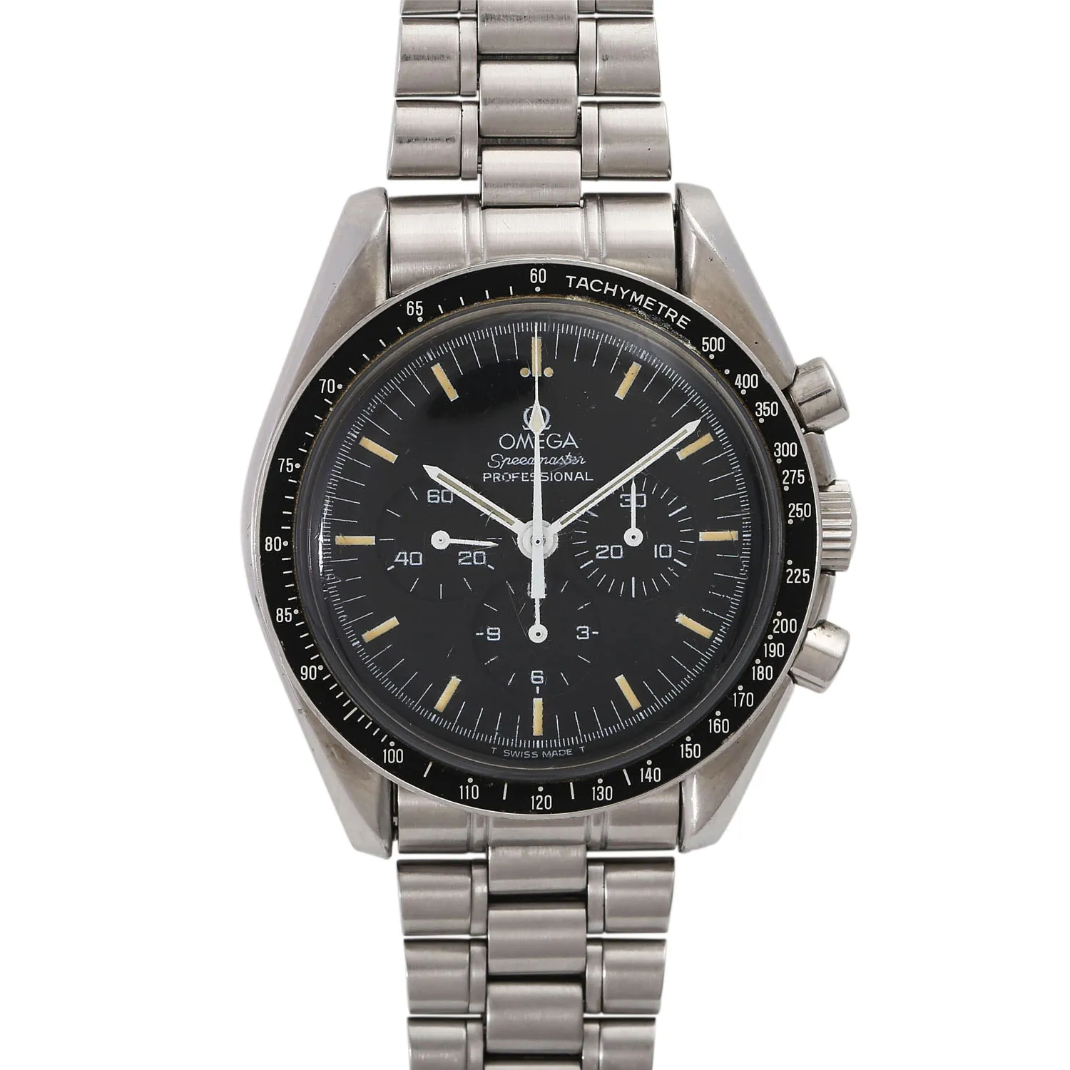 Omega Speedmaster ST 145.022 Stainless steel Black