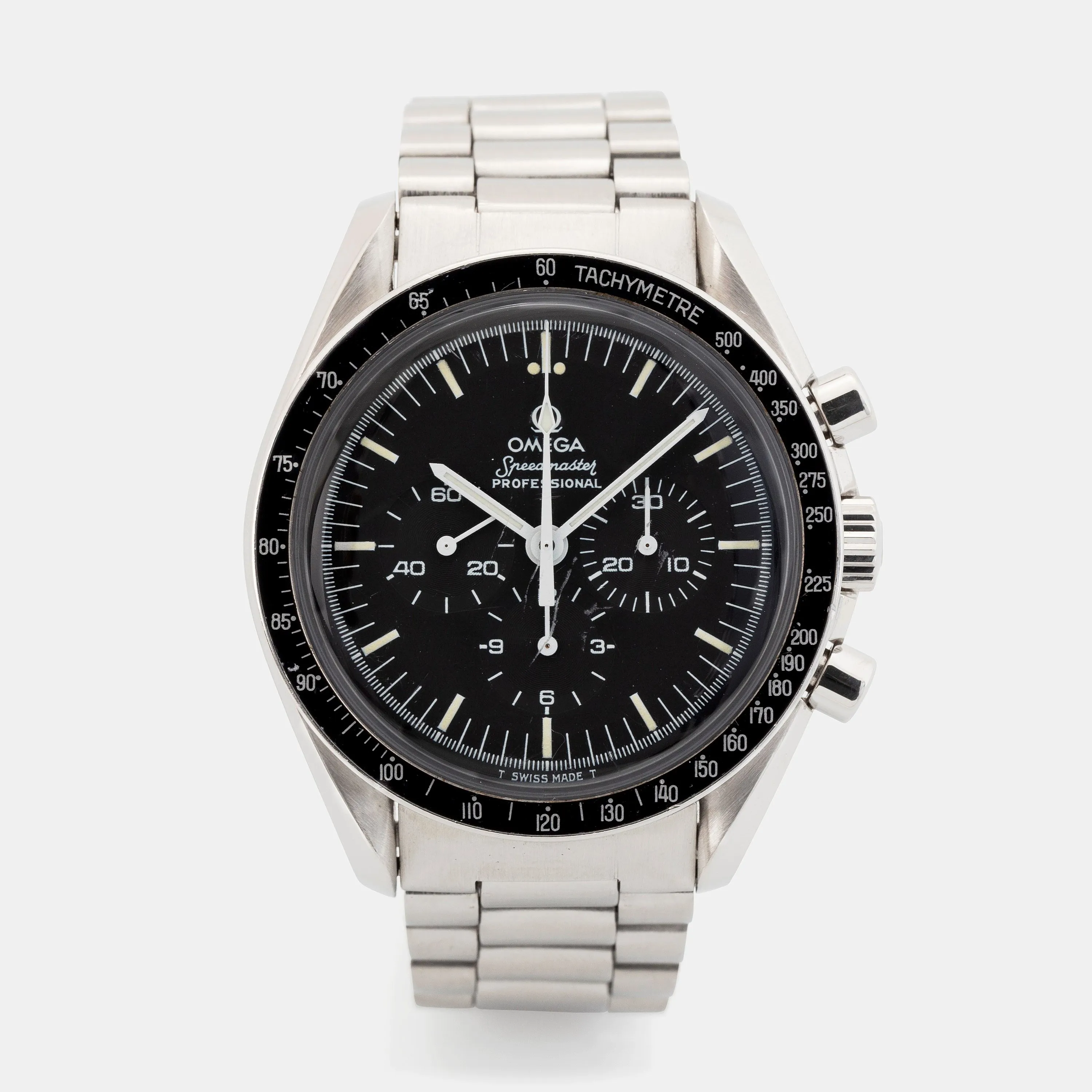 Omega Speedmaster Moon watch ST 145.0022 42mm Stainless steel Black