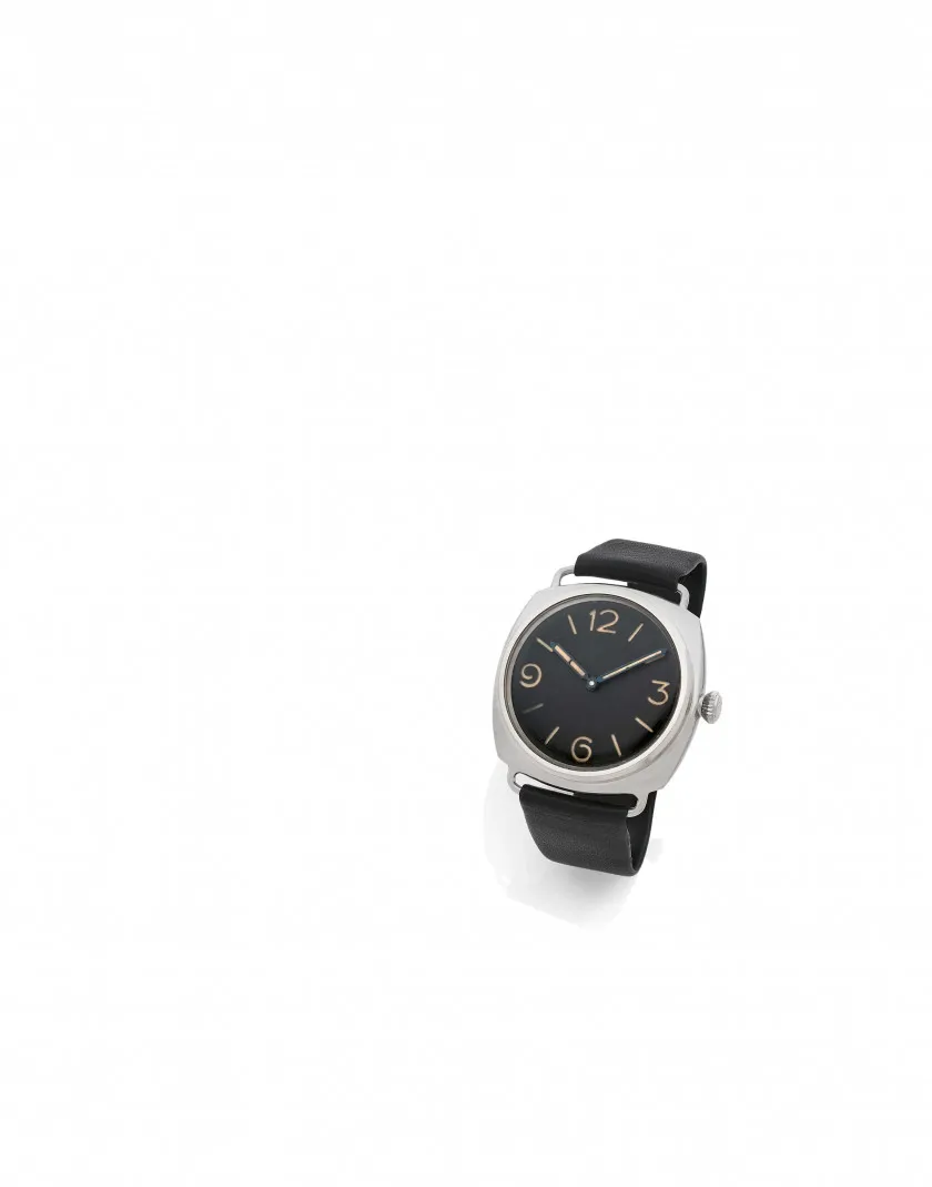 Panerai 3646 46mm Stainless steel Black 8