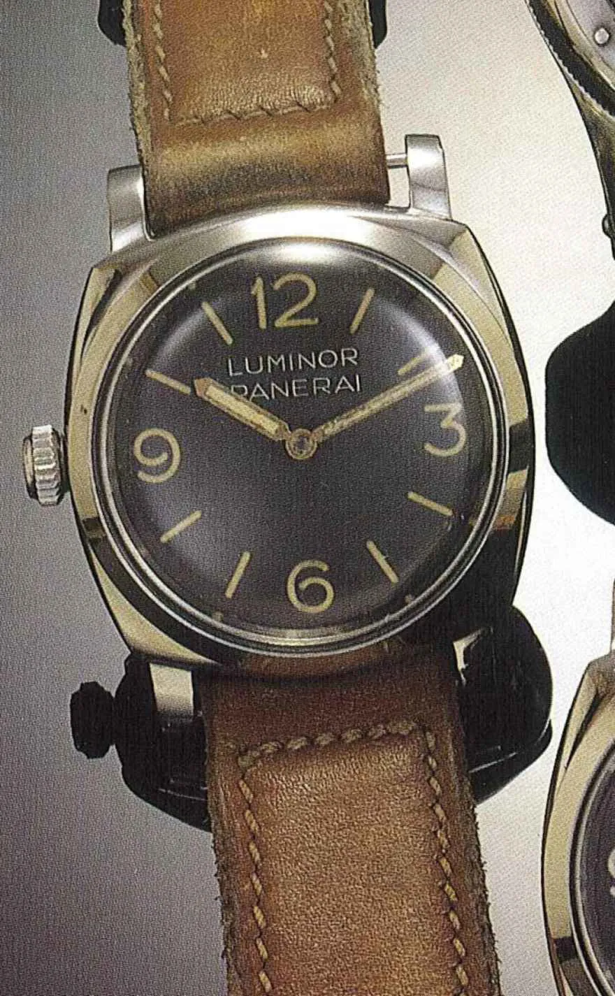 Panerai Luminor 6152 51mm Stainless steel Black