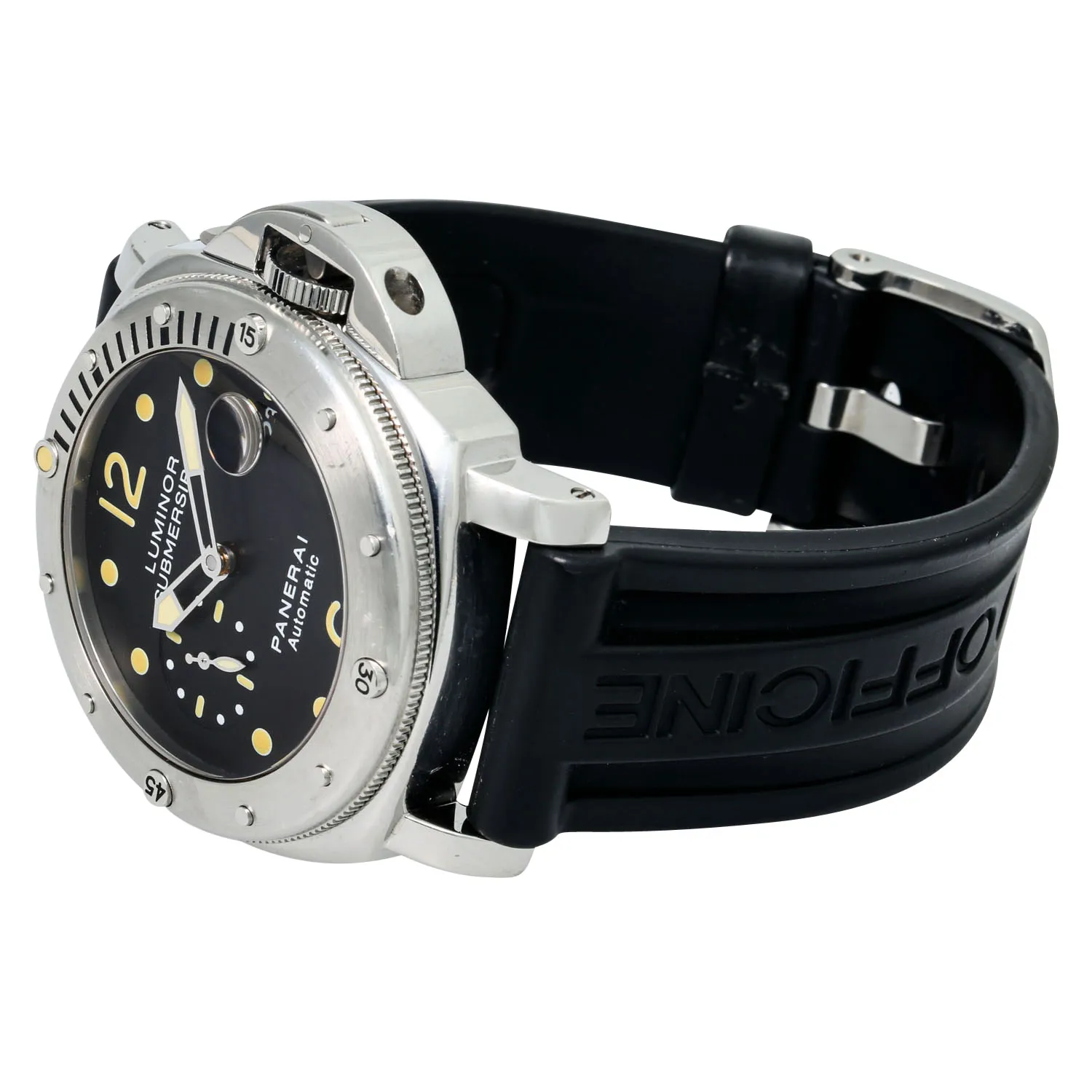 Panerai Submersible PAM 00024 44mm Stainless steel Black 6