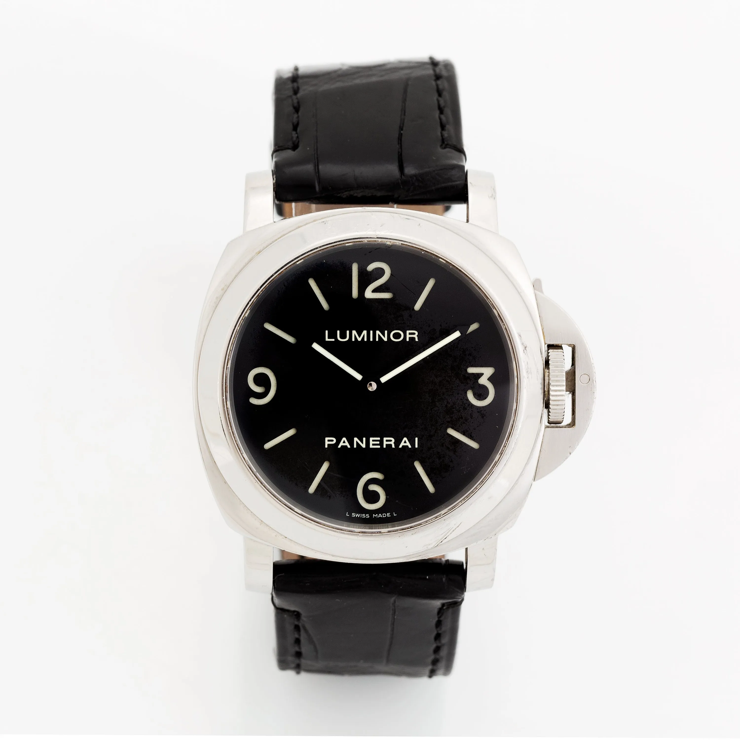 Panerai Luminor Base PAM 00112 44mm Stainless steel Black