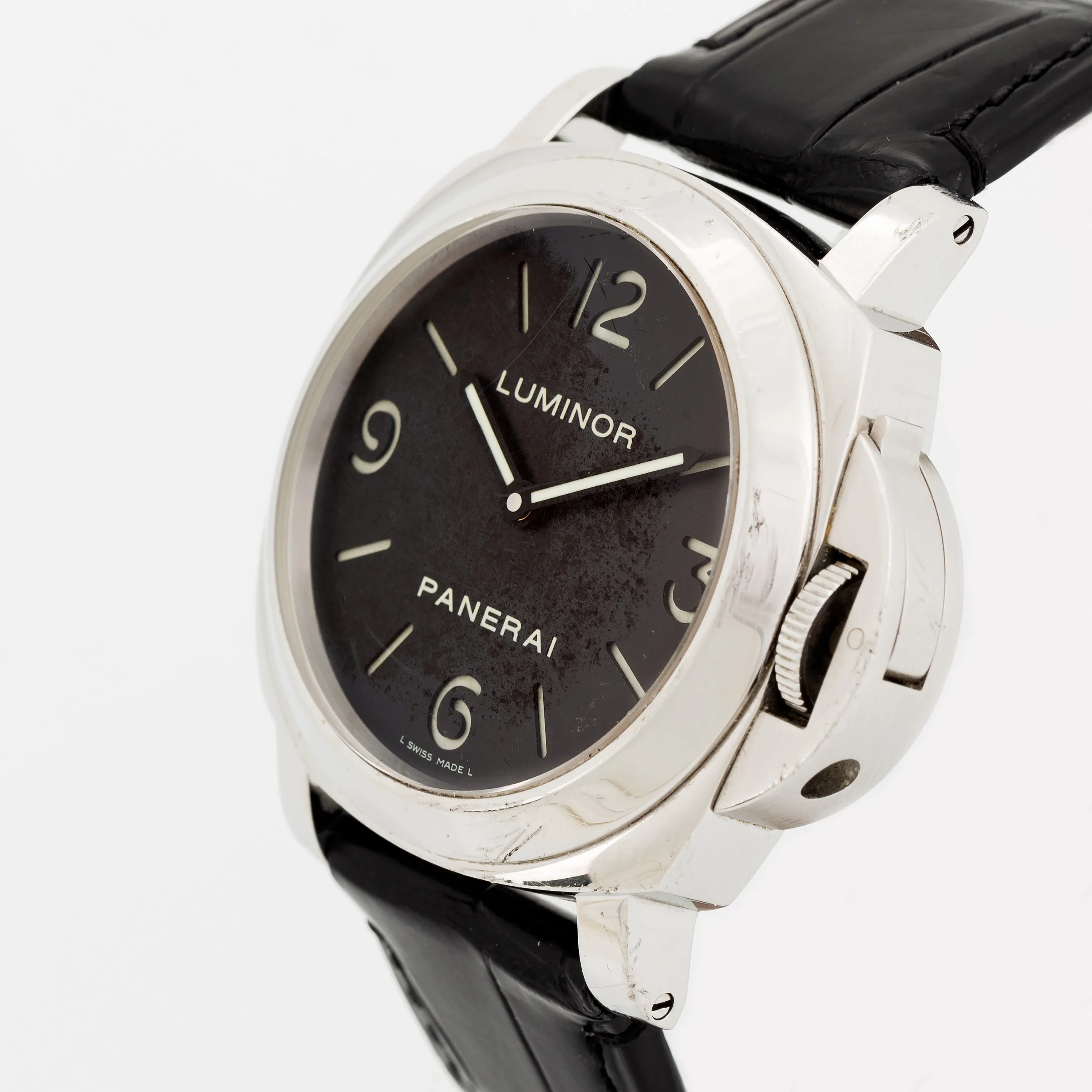 Panerai Luminor Base PAM 00112 44mm Stainless steel Black 2