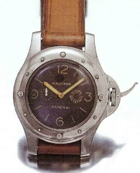 Panerai Radiomir 2/56 66mm Stainless steel Black