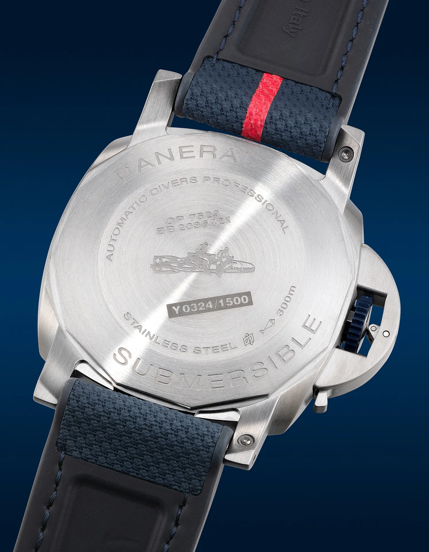 Panerai Submersible PAM 01391 44mm Stainless steel Blue 2