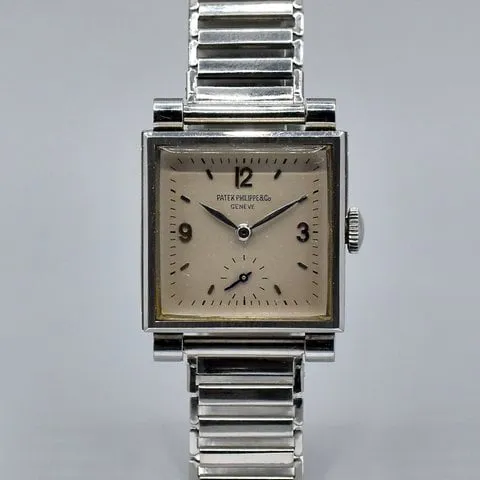 Patek Philippe 1485 27mm Stainless steel Silver