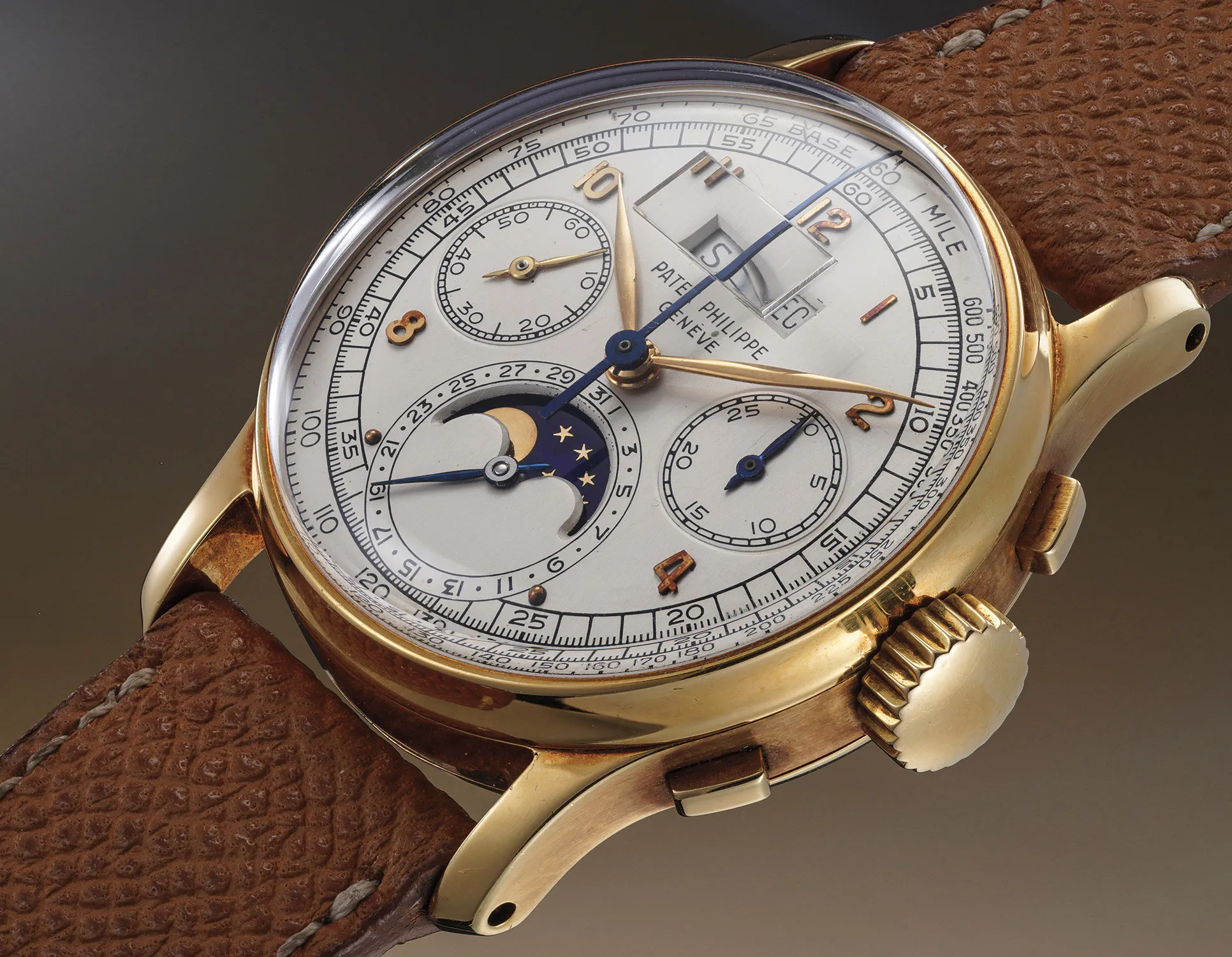 Patek Philippe Perpetual Calendar Chronograph 1518 35mm Yellow gold 1