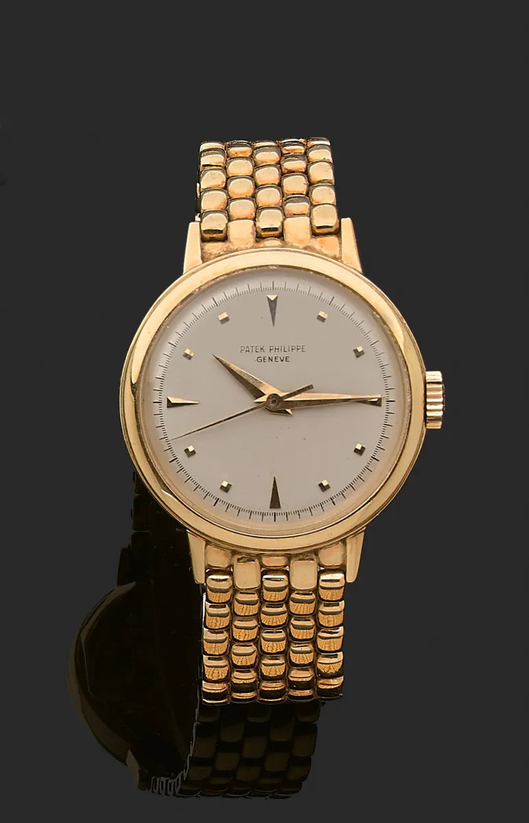 Patek Philippe Calatrava 2508 35mm Yellow gold Cream