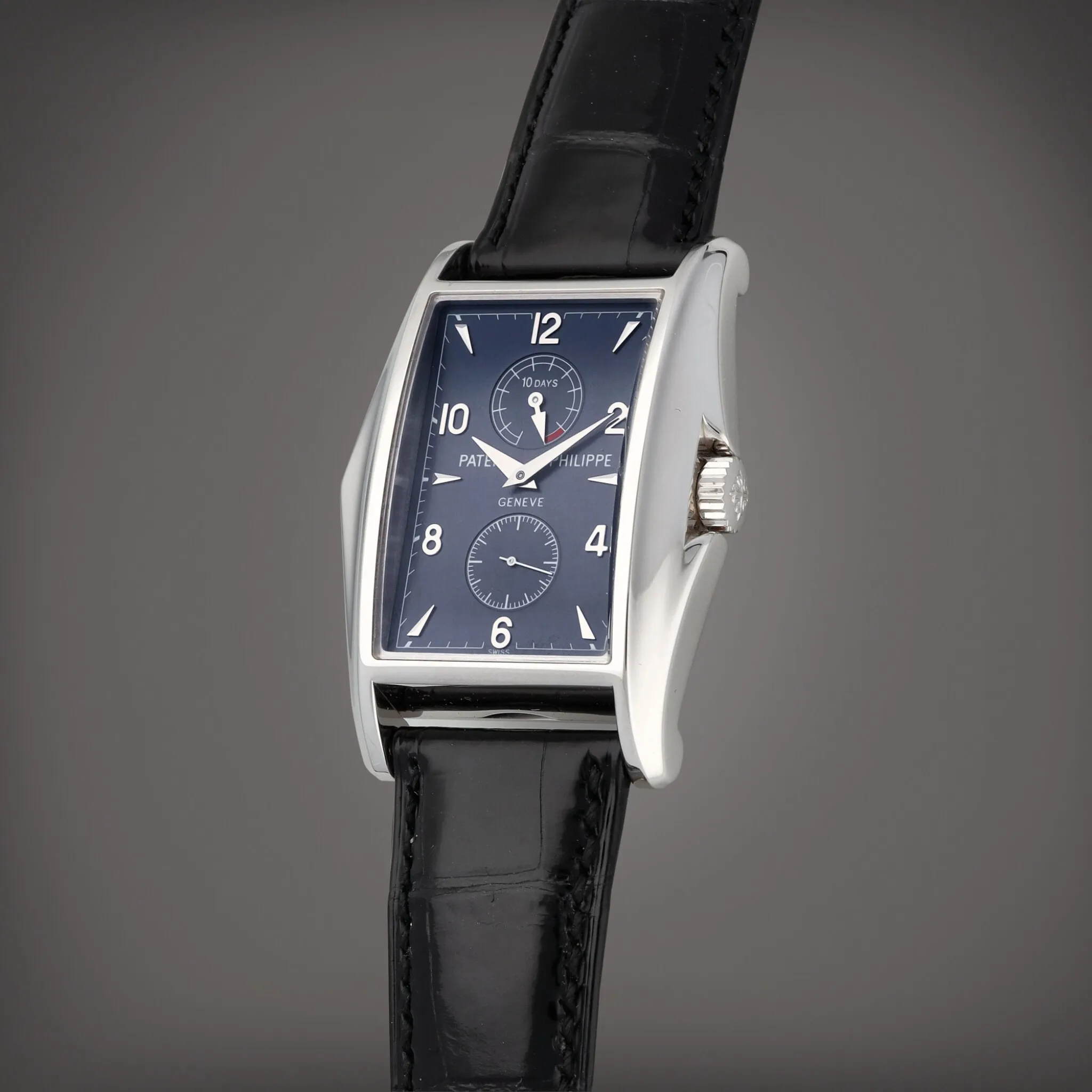 Patek Philippe 5100G 34mm White gold Blue 1