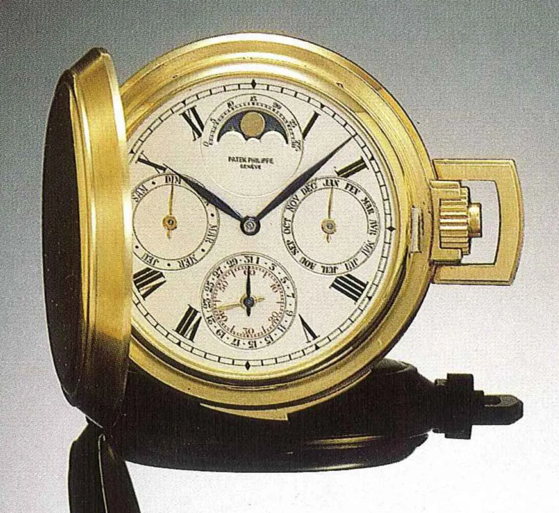 Patek Philippe 839 51mm Yellow gold Gold silvered