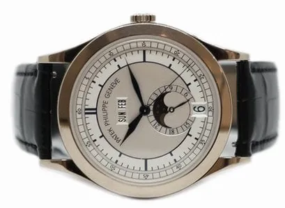 Patek Philippe Annual Calendar 5396G-001 White gold Silver