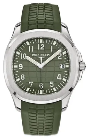 Patek Philippe Aquanaut 5168G-010 42mm White gold Green