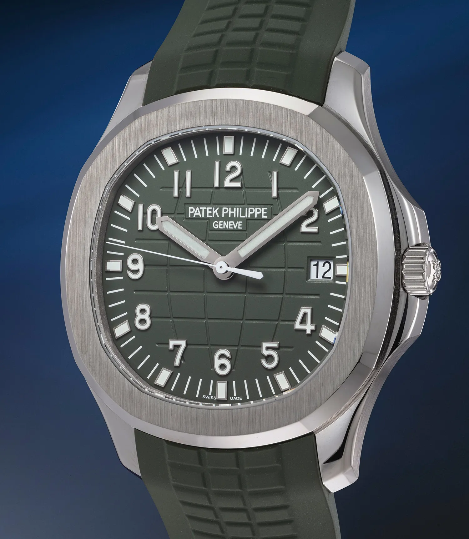 Patek Philippe Aquanaut 5168G-010 42mm White gold Green