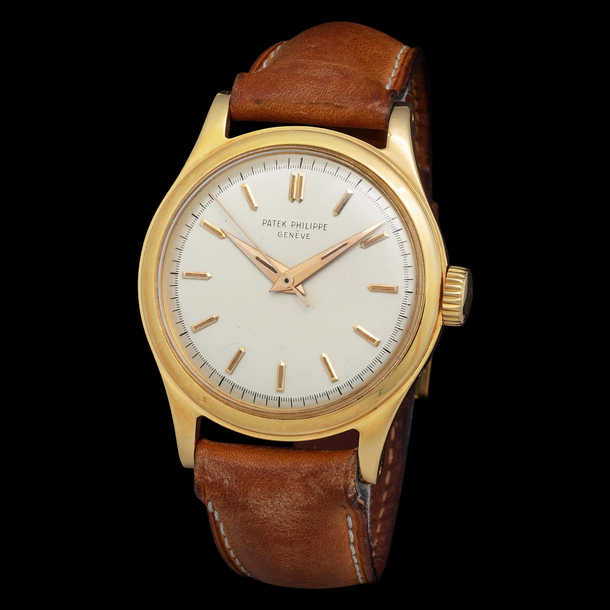 Patek Philippe Calatrava 2508 35mm Yellow gold Silver