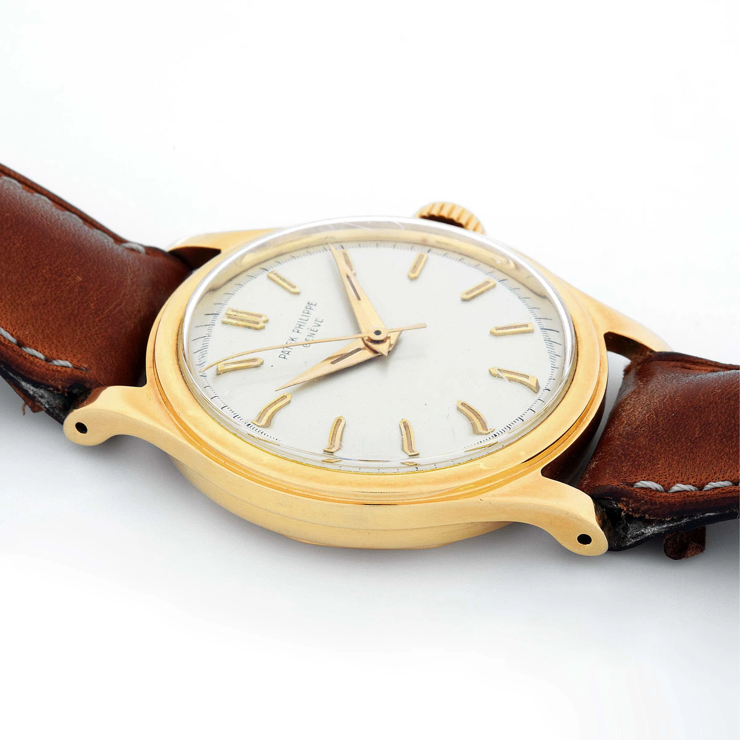 Patek Philippe Calatrava 2508 35mm Yellow gold Silver 1