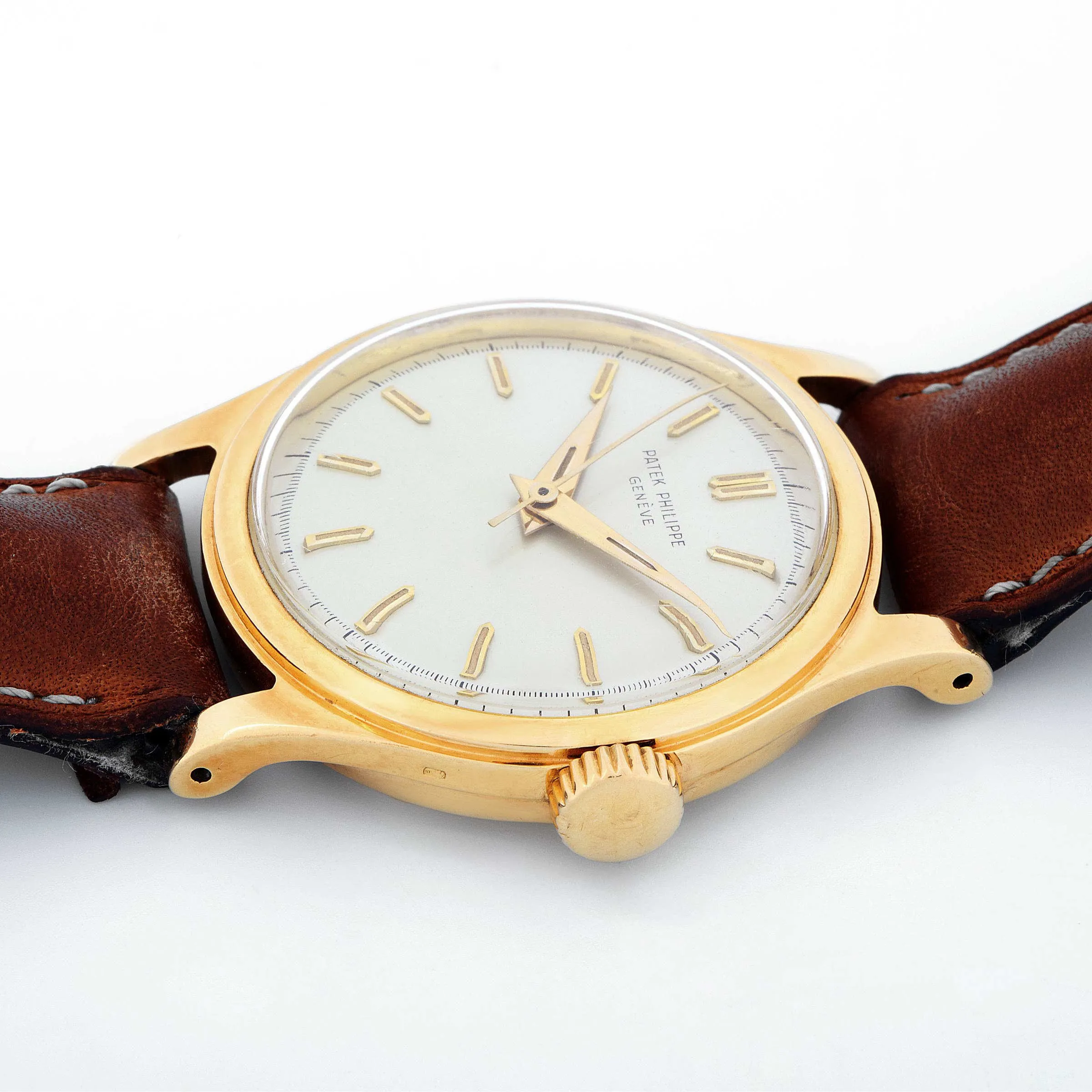 Patek Philippe Calatrava 2508 35mm Yellow gold Silver 2