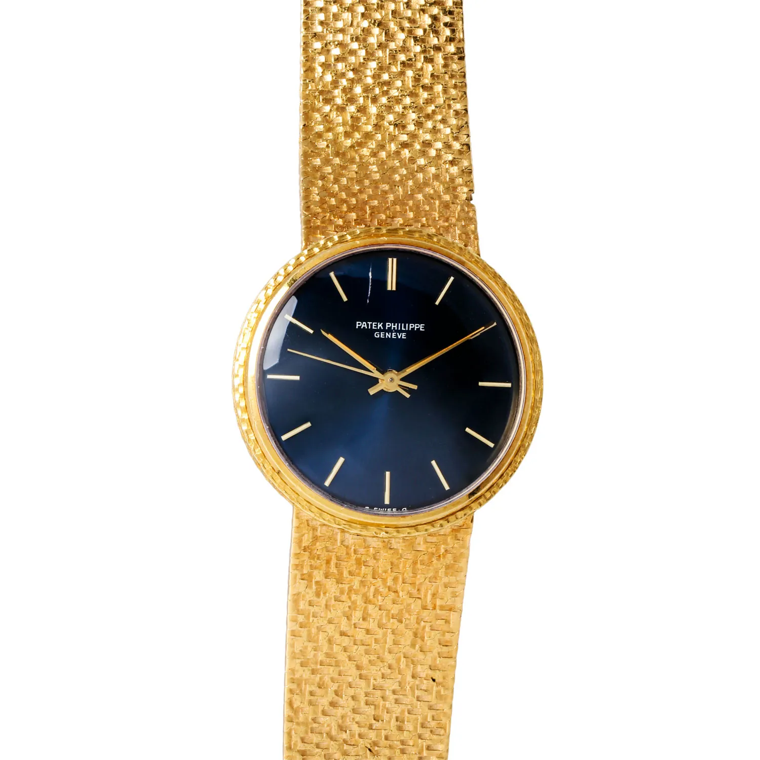 Patek Philippe Calatrava 3563 34mm Yellow gold Lapis lazuli