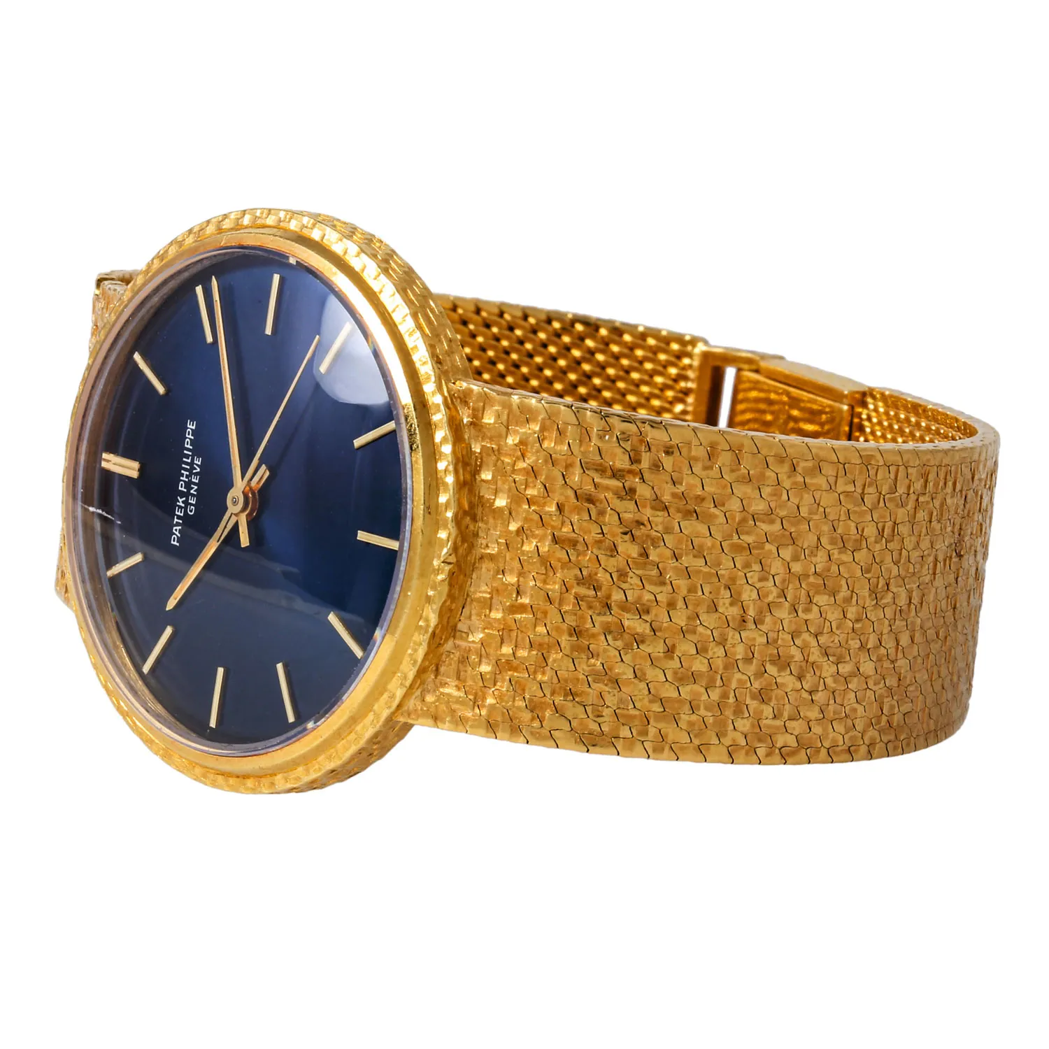 Patek Philippe Calatrava 3563 34mm Yellow gold Lapis lazuli 5