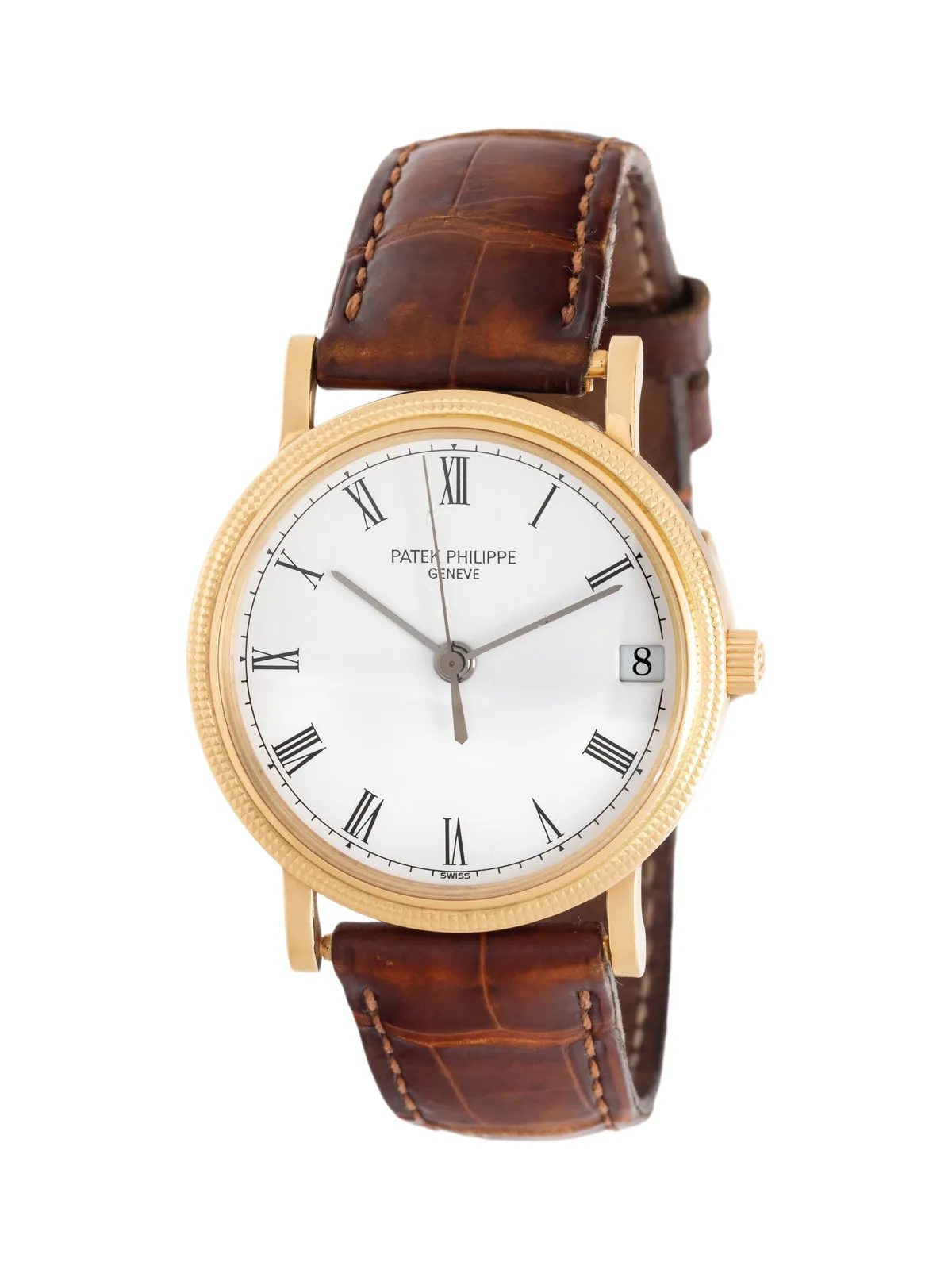 Patek Philippe Calatrava 3802 33mm Yellow gold White