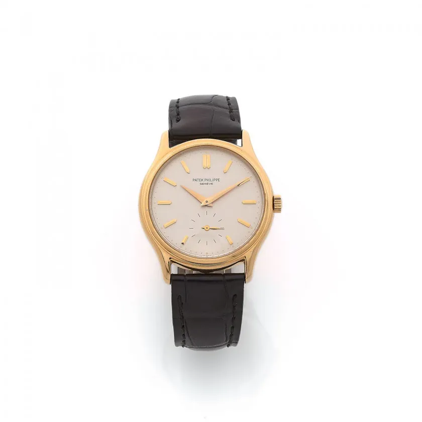 Patek Philippe Calatrava 3923 32mm Yellow gold Silver