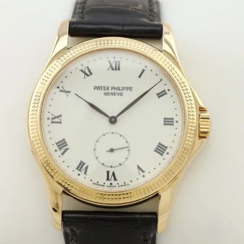 Patek Philippe Calatrava 5115J 35mm Yellow gold White