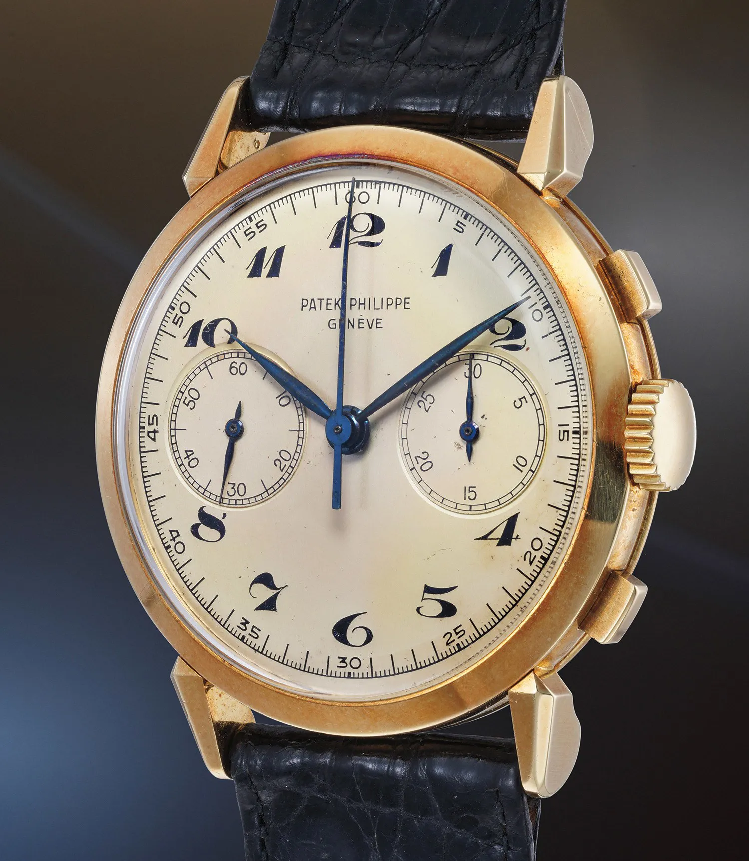 Patek Philippe Chronograph 1579 36mm Yellow gold White