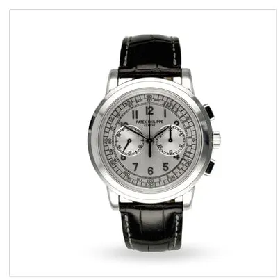 Patek Philippe Chronograph 5070G-001 42mm White gold Silver