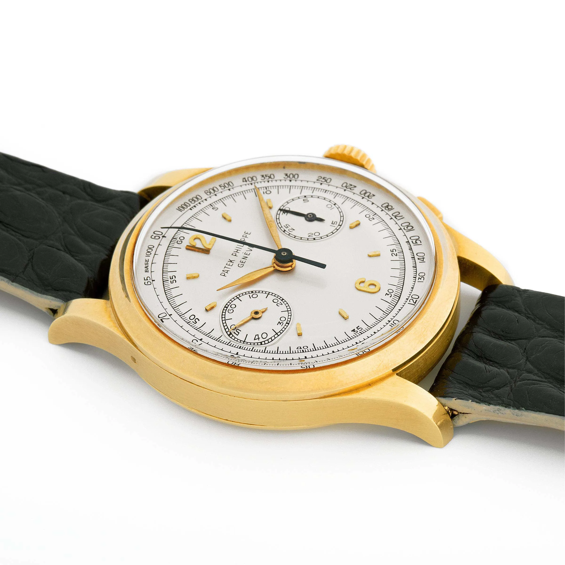 Patek Philippe Chronograph 530 36.5mm Yellow gold Silver 1