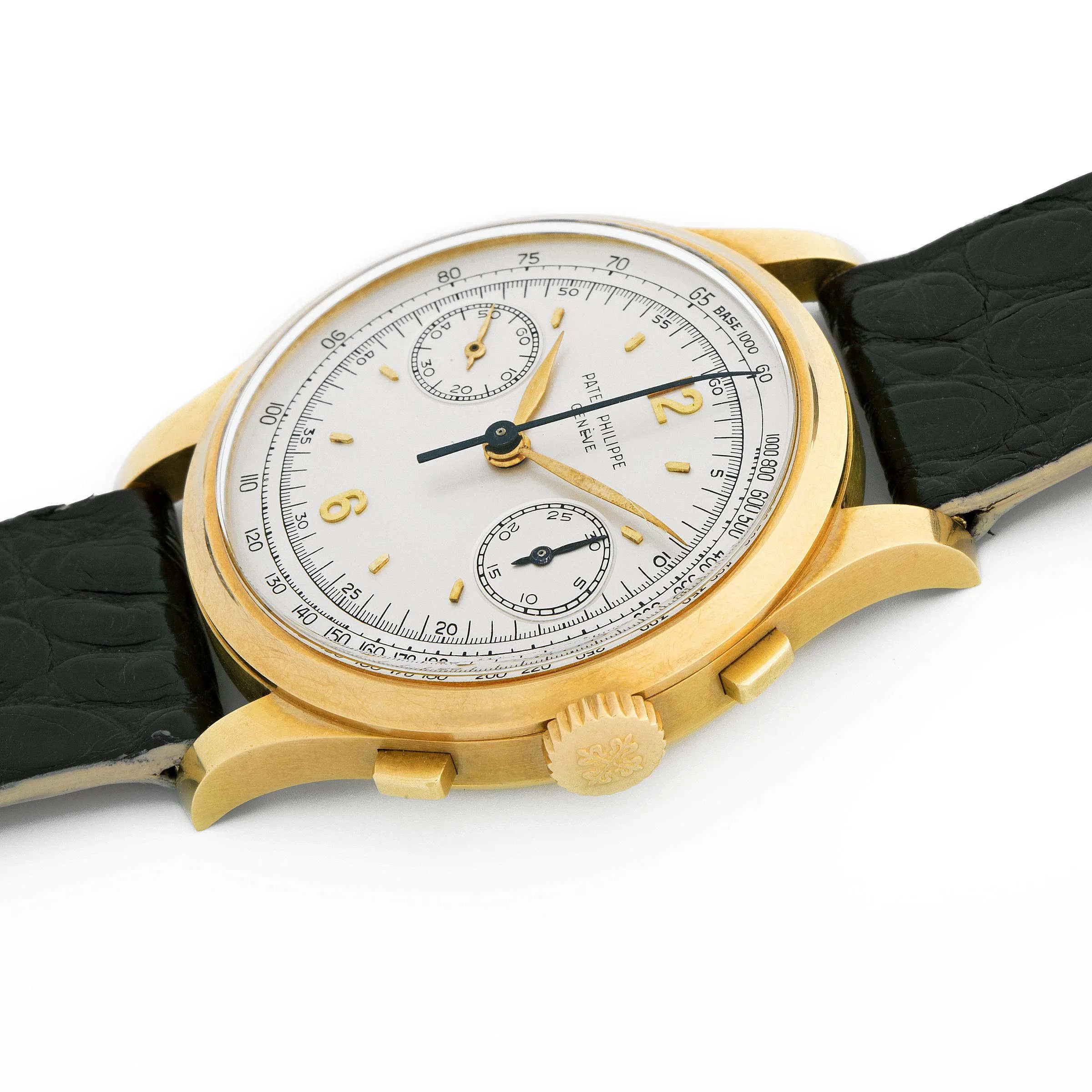 Patek Philippe Chronograph 530 36.5mm Yellow gold Silver 2