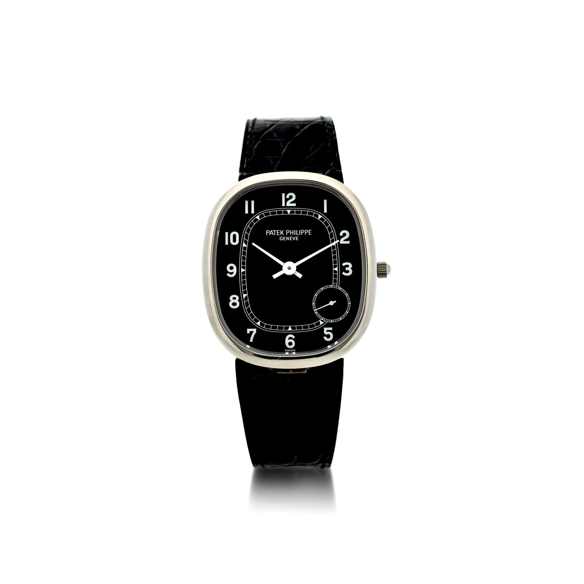 Patek Philippe Golden Ellipse 5028 31mm White gold Black