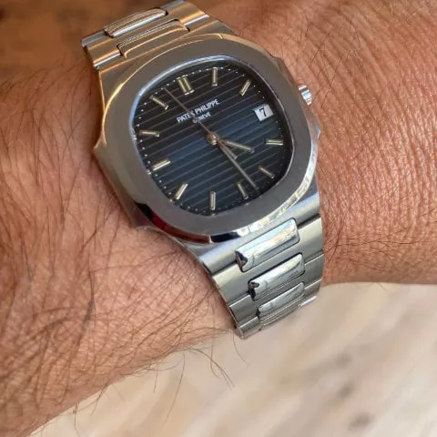 Patek Philippe Nautilus 3900 33mm Stainless steel Blue