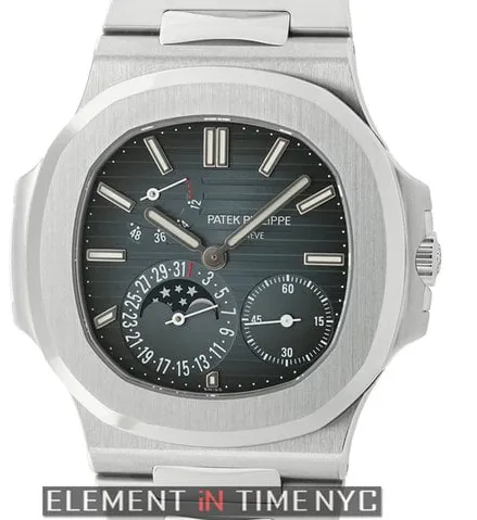 Patek Philippe Nautilus Moonphase 5712/1A-001 40mm Stainless steel Blue