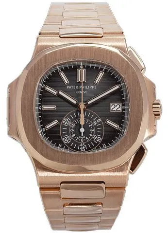 Patek Philippe Nautilus 5980/1R-001 40mm Rose gold Black