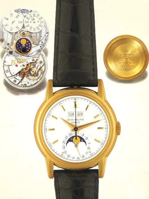 Patek Philippe Perpetual Calendar 2438/1 37mm Yellow gold White