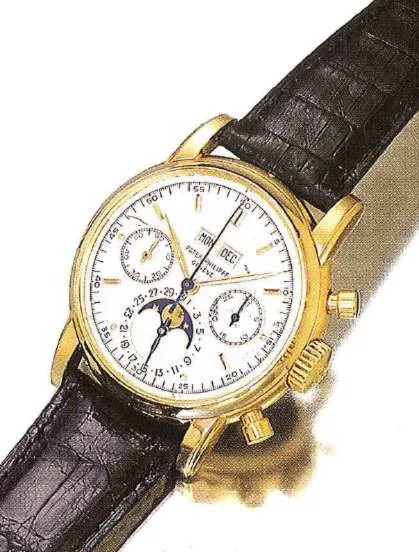 Patek Philippe Perpetual Calendar Chronograph 2499 37mm Yellow gold Silver