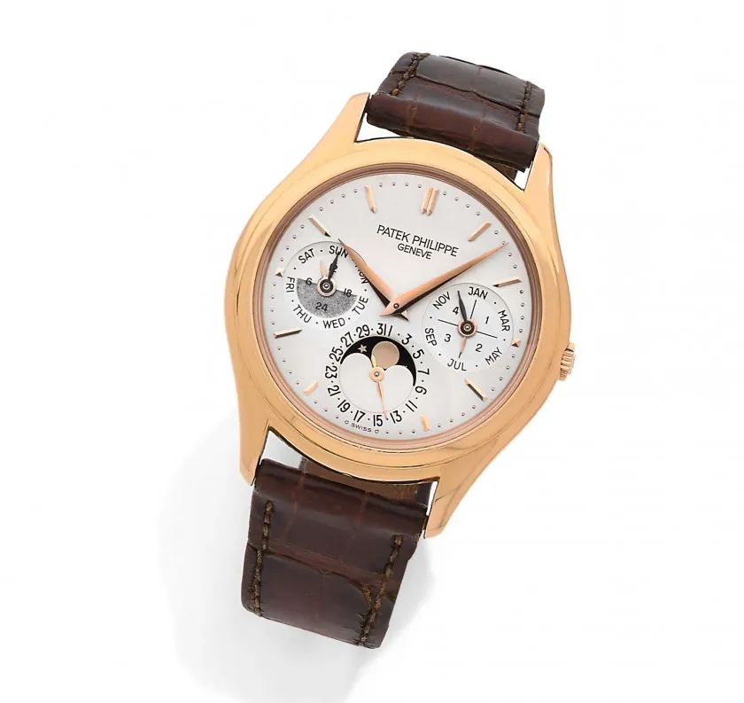 Patek Philippe Perpetual Calendar 3940J 36mm Rose gold Silver