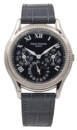 Patek Philippe Perpetual Calendar 5038G 36mm White gold Black