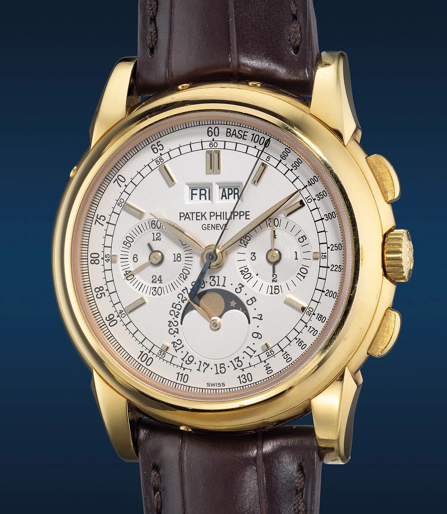 Patek Philippe Perpetual Calendar Chronograph 5970J-001 40mm Yellow gold White