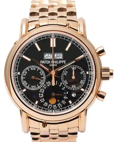 Patek Philippe Perpetual Calendar Split-Seconds Chronograph 5204/1R-001 40mm Rose gold Black