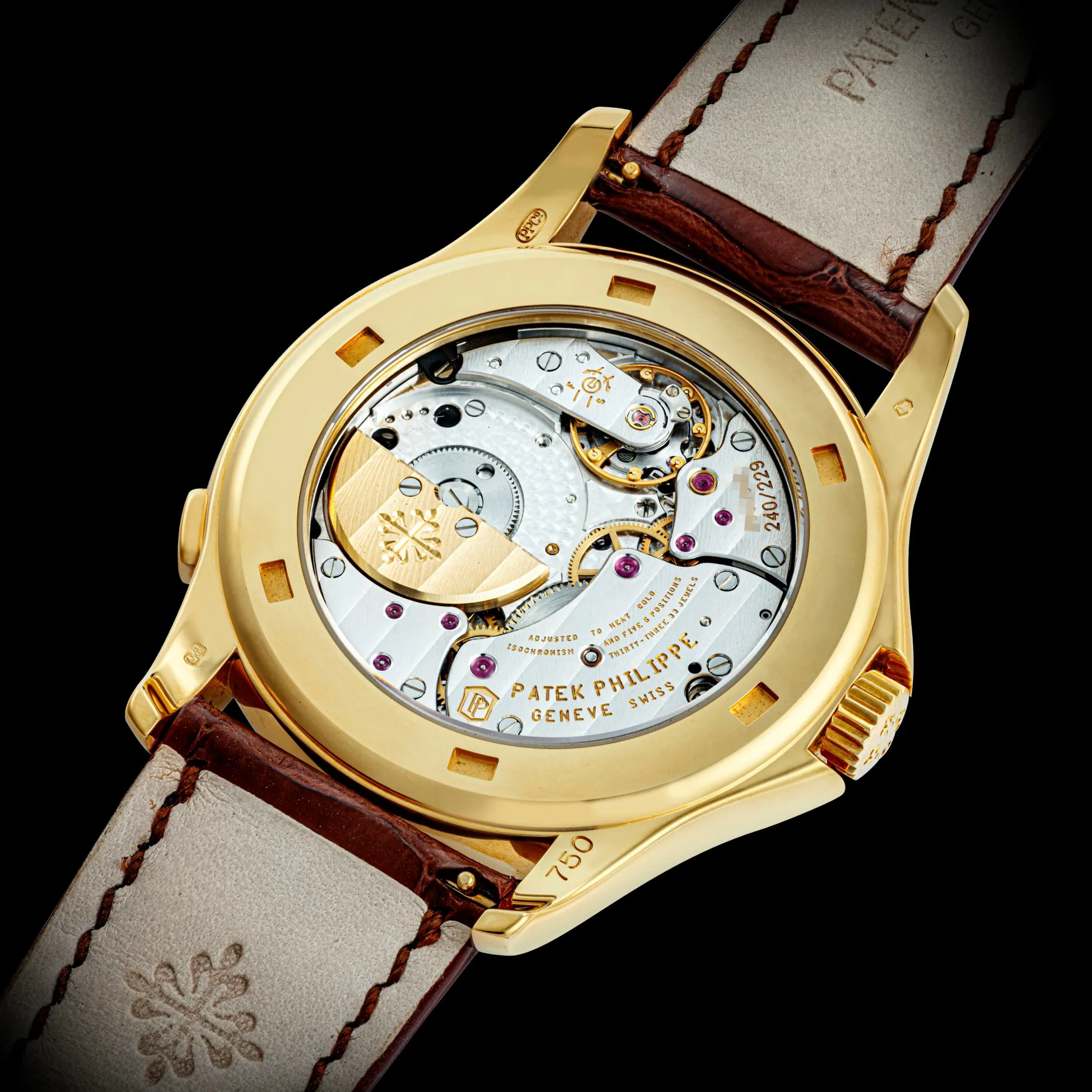 Patek Philippe World Time 5131J 39.5mm Yellow gold Enamel 2