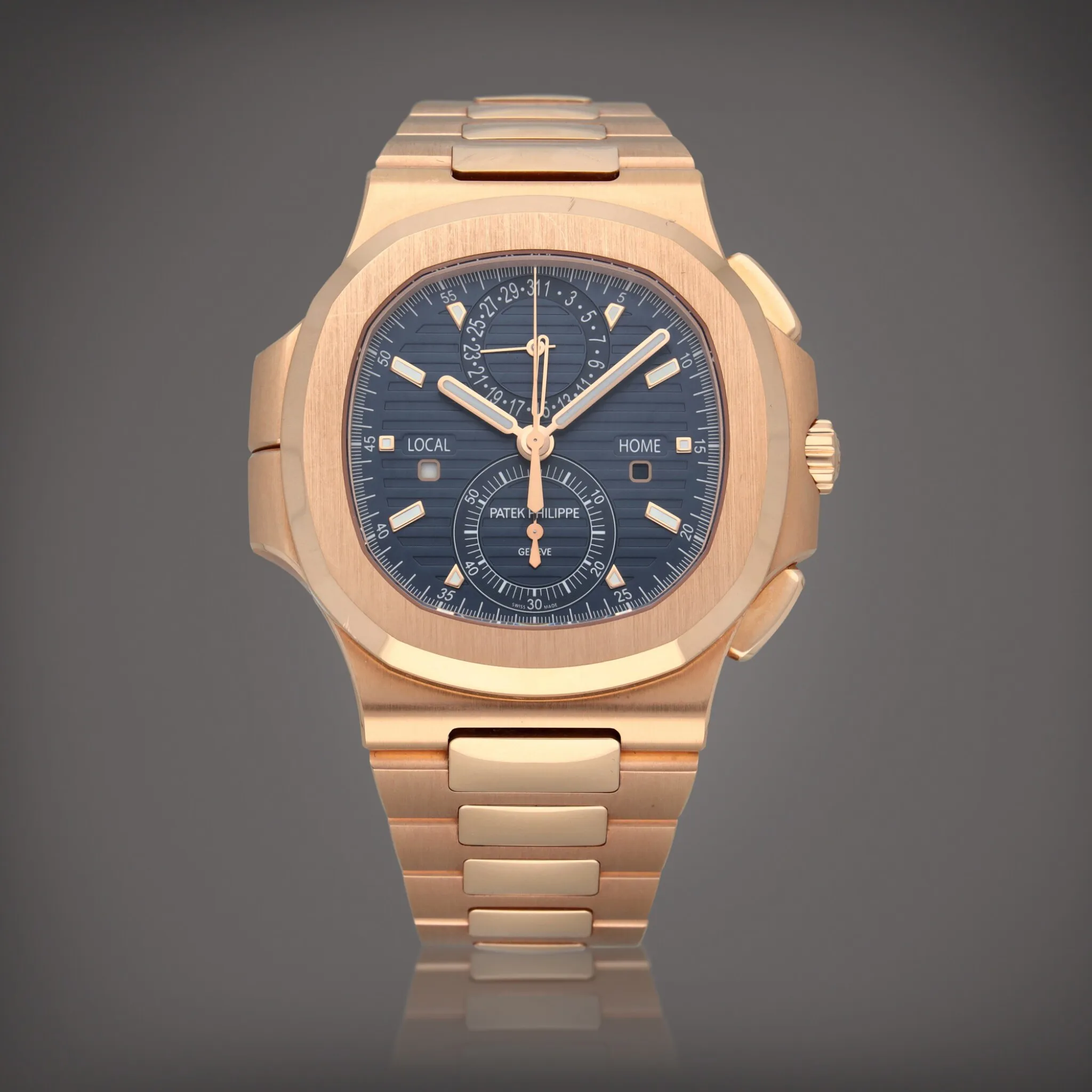 Patek Philippe Nautilus 5990 40.5mm Rose gold Blue