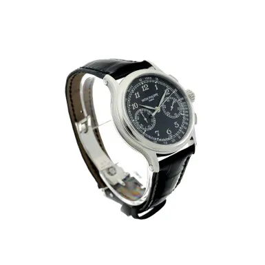 Patek Philippe Split-Seconds Chronograph 5370P-001 41mm Platinum Black 3