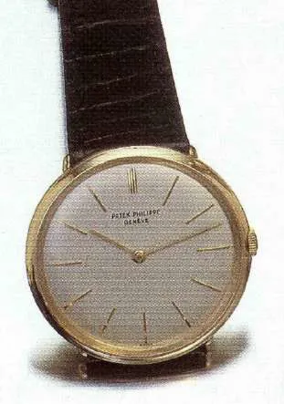 Patek Philippe 2591 35mm Yellow gold Silver