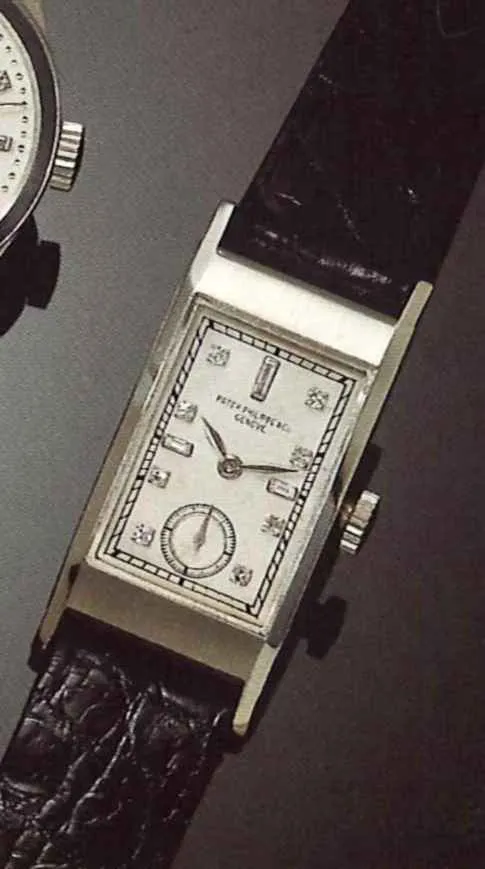 Patek Philippe 20mm Platinum Silver