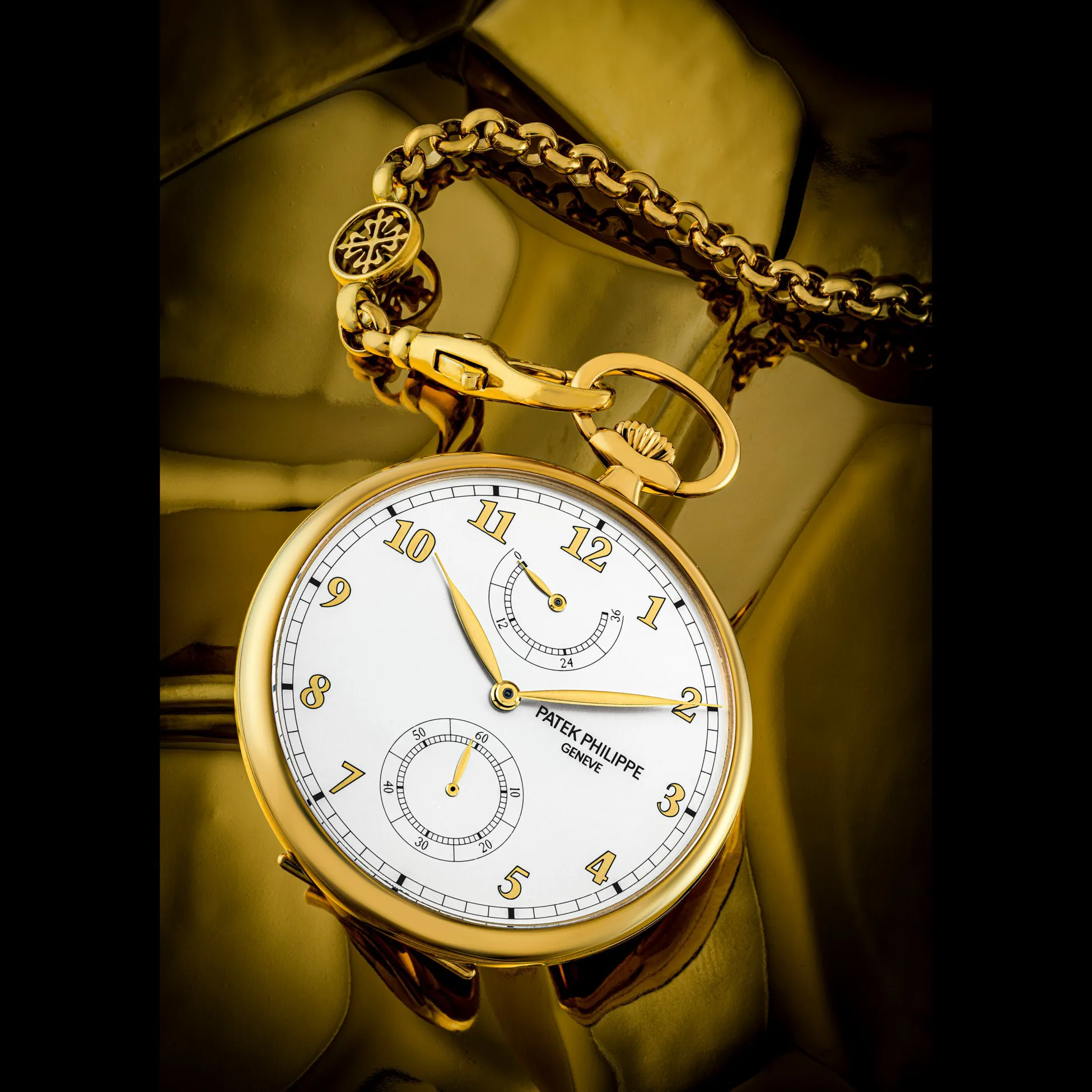 Patek Philippe 972/1J 44mm Yellow gold Silver