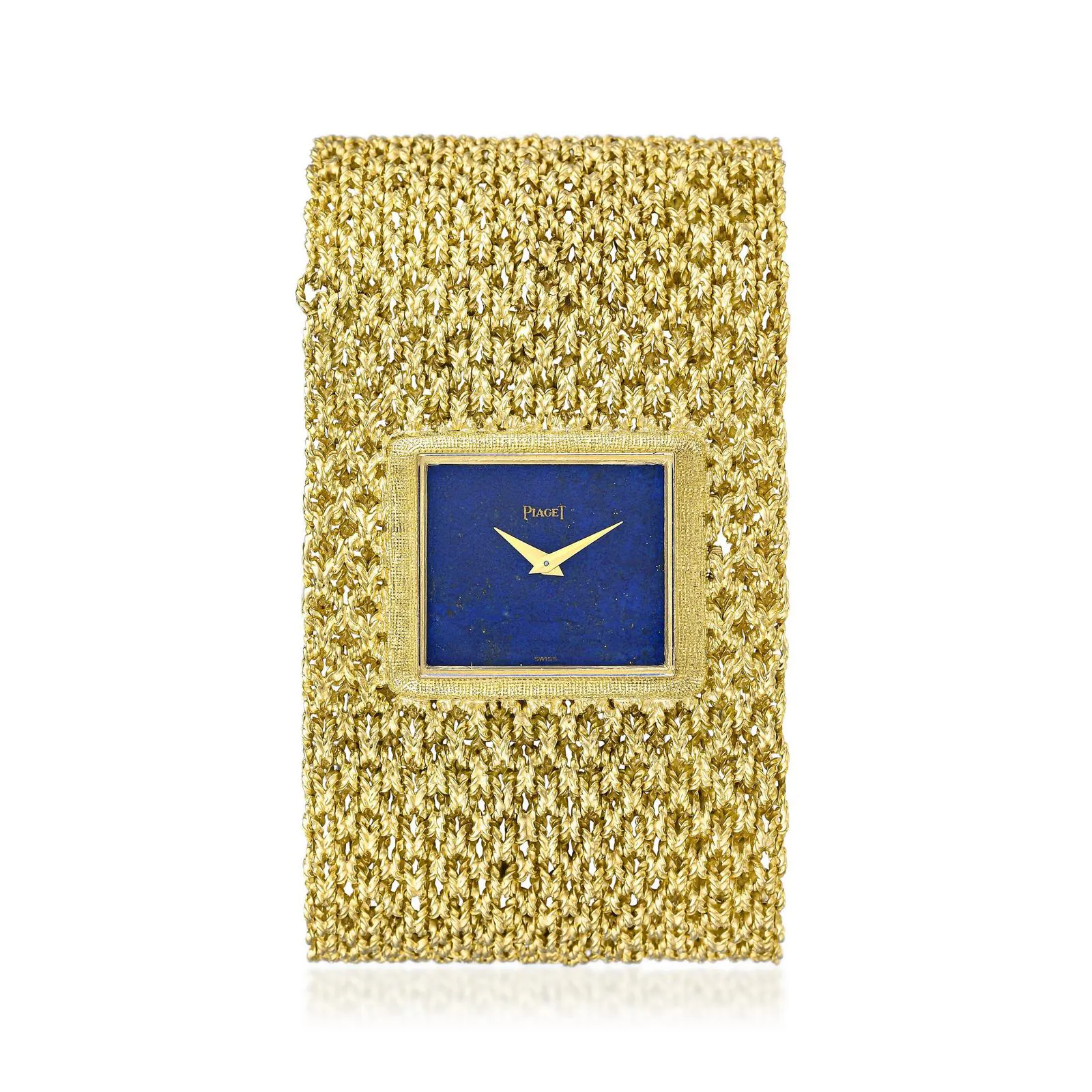 Piaget 9150 41.5mm Yellow gold Blue