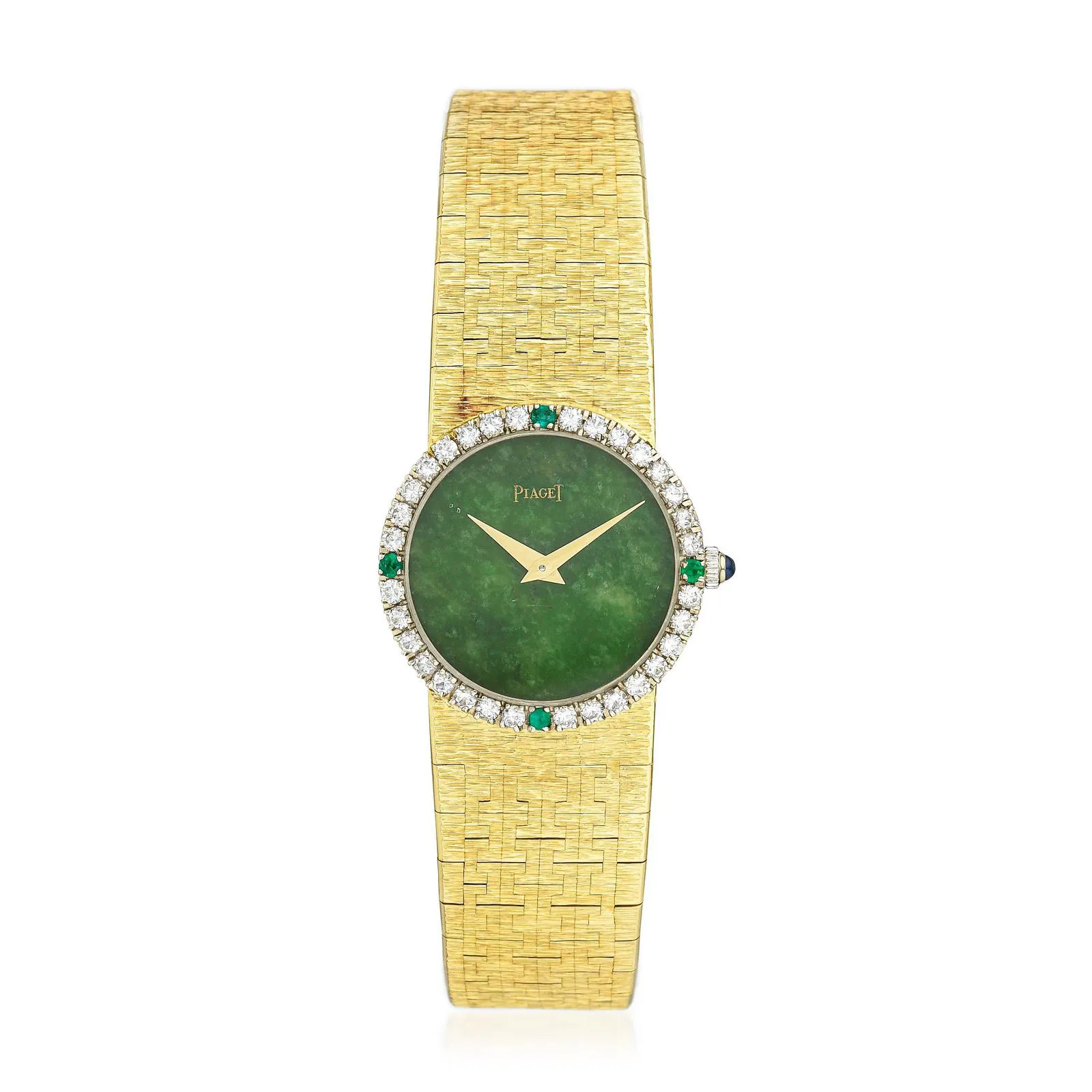 Piaget 9706 A6 Yellow gold Green