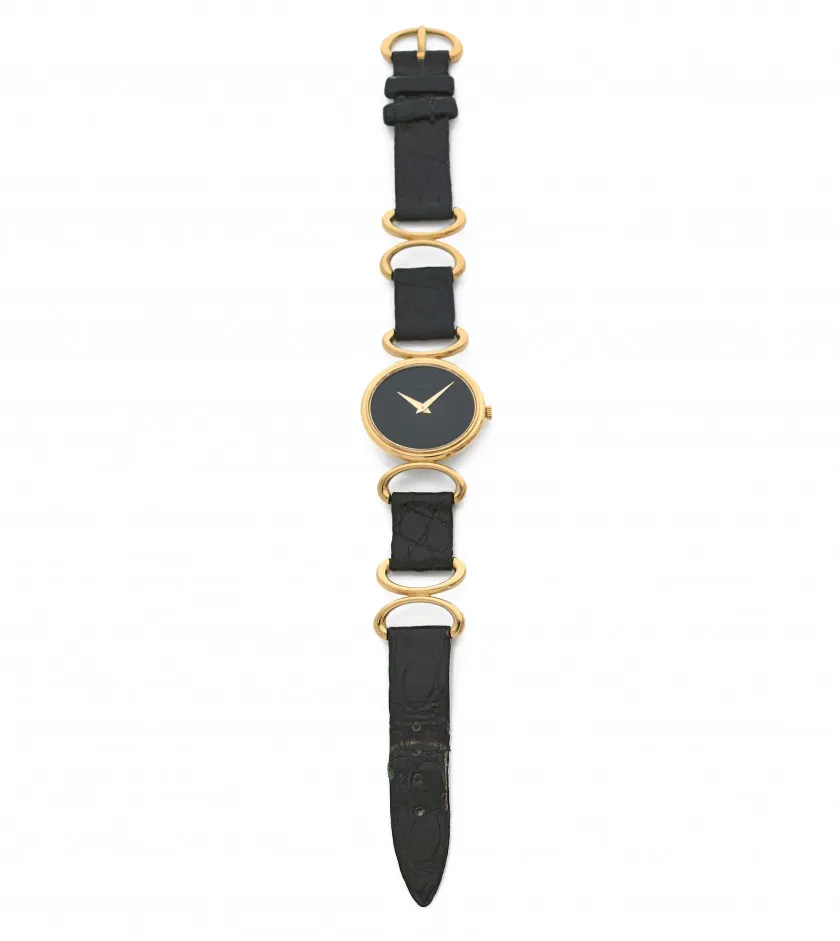 Piaget 9802D 27mm Yellow gold Black