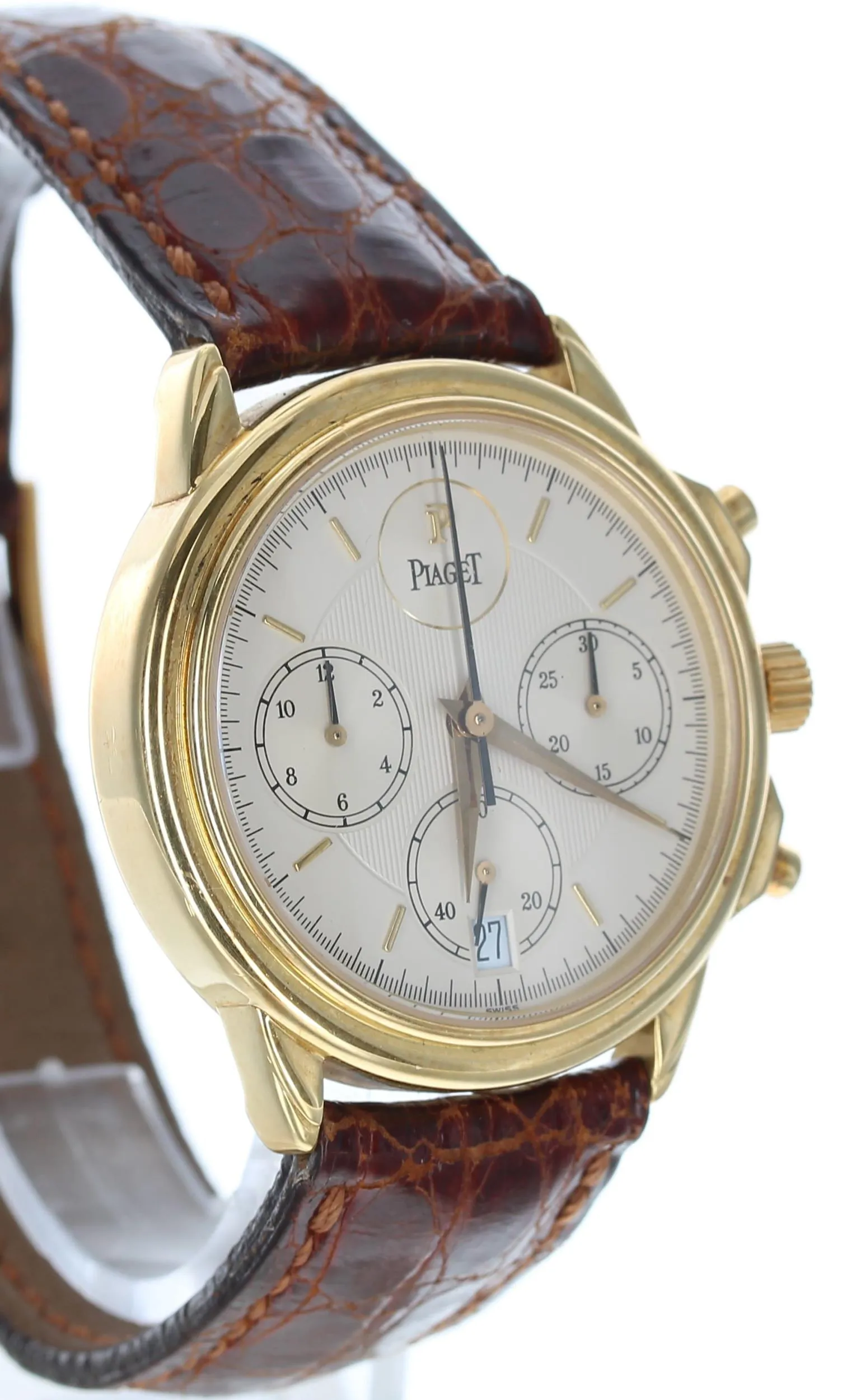 Piaget Gouverneur 12978 35mm Yellow gold Cream 4