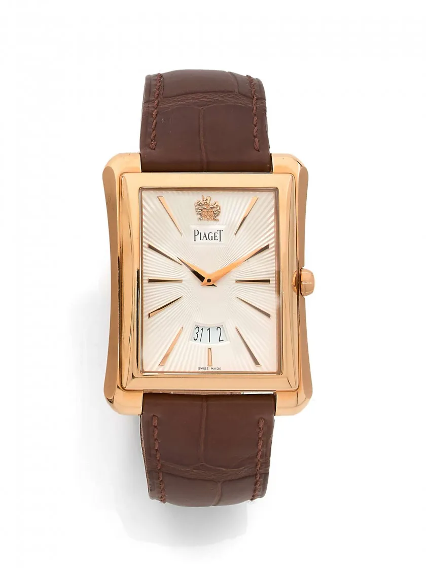 Piaget P10446 34mm Rose gold White